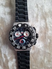 TAG Heuer Formula 1 CAC1110-0 Chronograph - Men's Watch Steel with rubber strap.