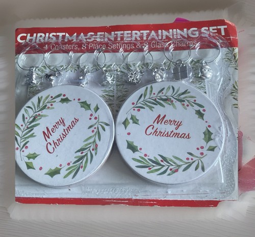 Christmas coaster place - christmas, coaster,