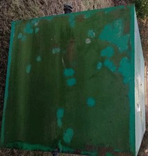 Oil Tank ( Metal) Green.