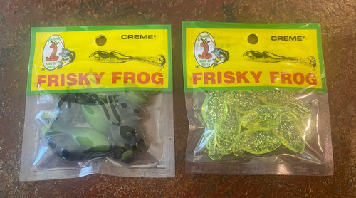 Creme frisky frog black - frisky,