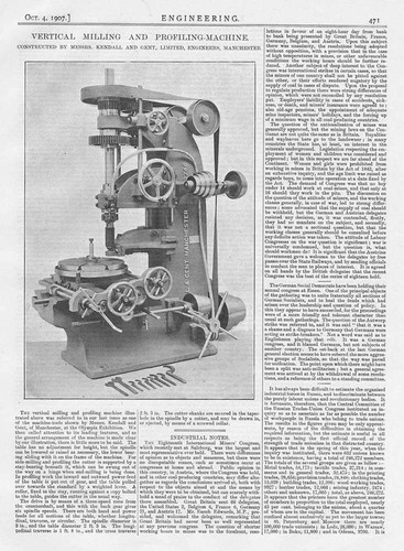 1907 antique engineering print - 1907,