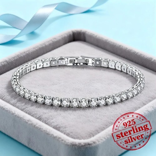 S925 sterling silver bracelet - s925,
