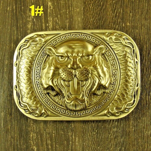 Solid brass belt buckle - brass,