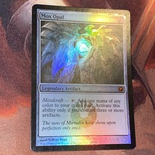 Mox Opal X1 Mtg Scars Of Mirrodin Foil Lp