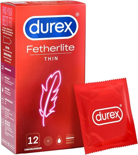 Durex fetherlite condoms - durex, 12