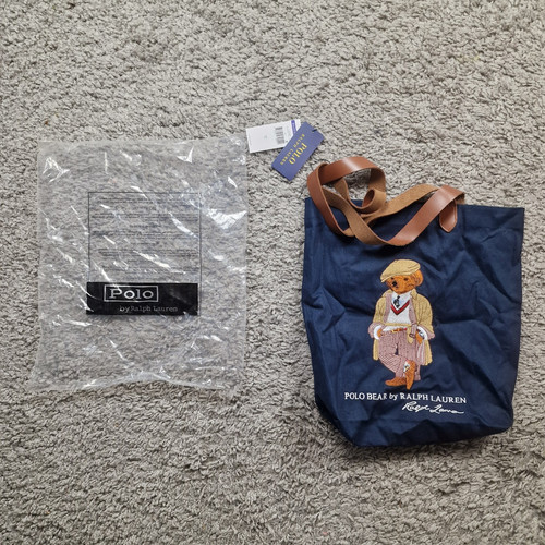 Polo ralph lauren twill tote - polo,