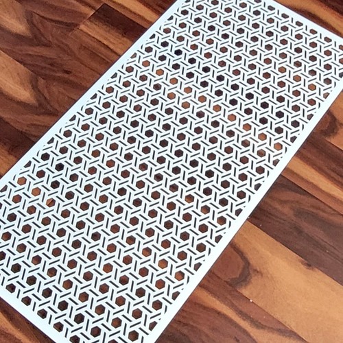 Perforated hexagon mesh - perforated,