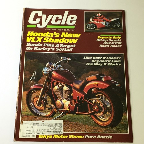 Vtg cycle magazine february - cycle,