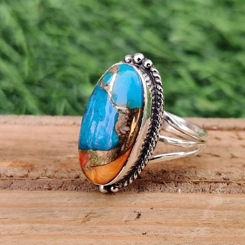 Oyster copper turquoise - copper,
