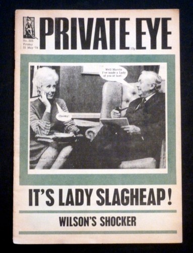 Private eye magazine - private, 31st