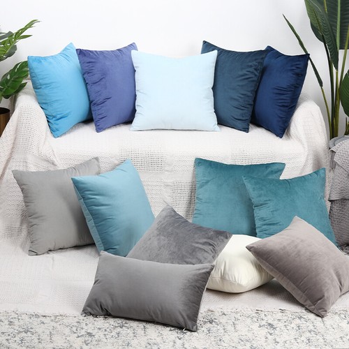 Plush velvet cushion - plush,
