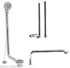 CHROME FREESTANDING ROLL TOP