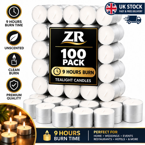 Tea lights hour long - lights, 9