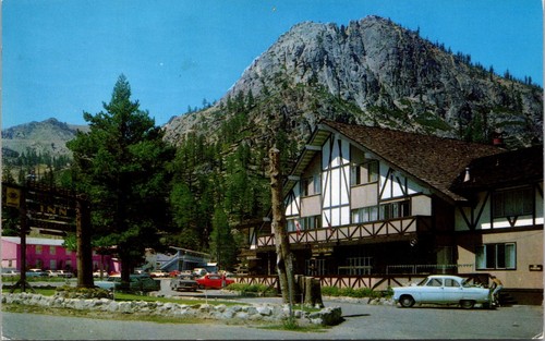 Squaw valley inn postcard - valley,
