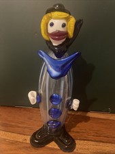 Murano Style Glass Clown