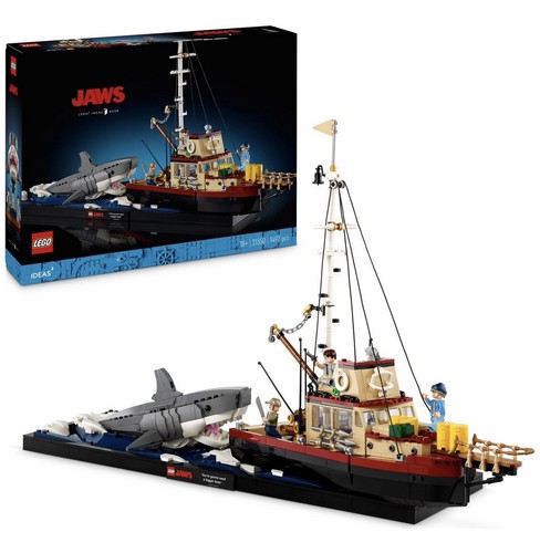 Lego ideas jaws 21350 building - 21350,