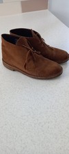 Quality Mens CLARKS ORIGINALS Cola Suede Desert Boots. 8 (G)