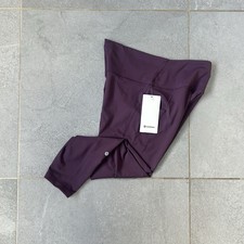 Lululemon Wunder Train High Rise Tight Leggings New Size 14 Gym Purple