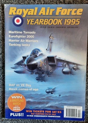 1995 raf yearbook harrier - raf,