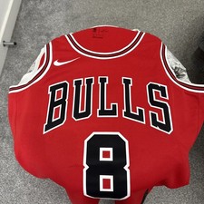 Chicago Bulls Zach Lavine 8 Nike Basketball Jersey Authentic Size Large 