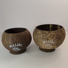 2 x Malibu Coconut Shell
