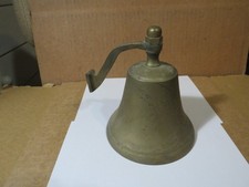 Vintage Brass Bell Ship School
