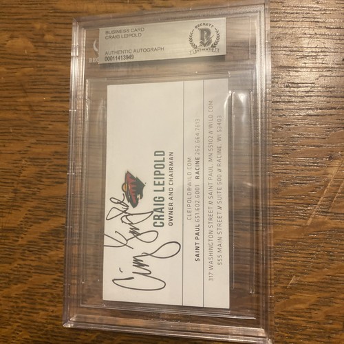 Craig leipold signed - leipold,
