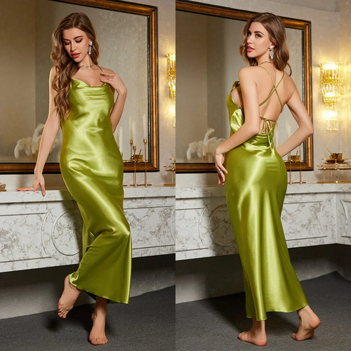 Women satin chemise - women's,
