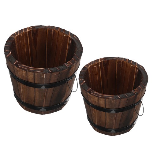 2pcs wooden flower - flower, wood