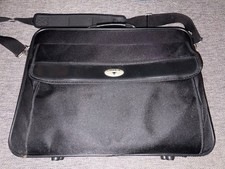 Antler Laptop Bag Brief Carry Case Detachable Adjustable Shoulder Strap Black