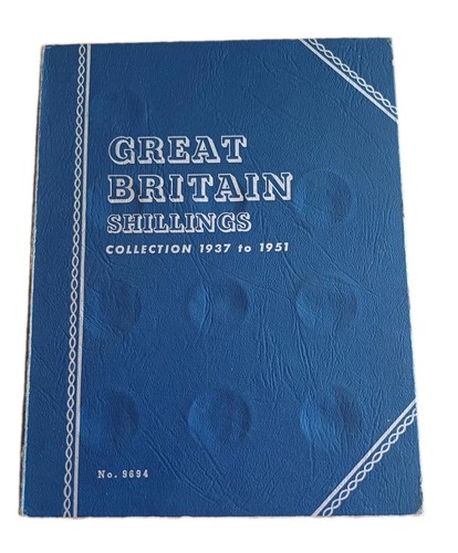 Empty whitman folder shillings - whitman,