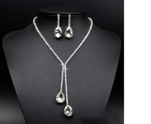 Silver bridesmaid crystal - silver,
