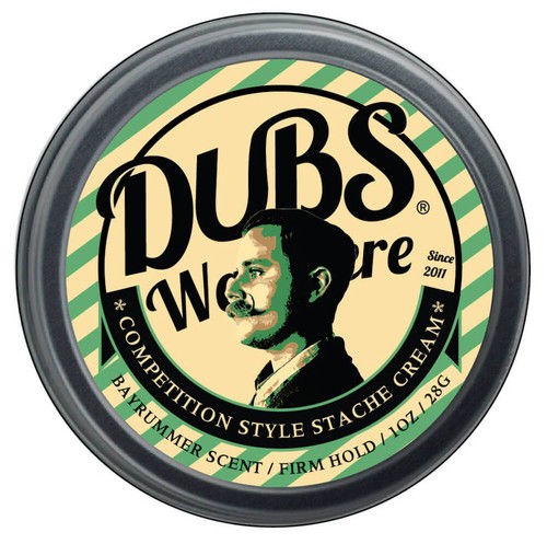 Strong hold mustache wax - -, "2