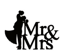 Mr&Mrs Wedding Metal Cutting