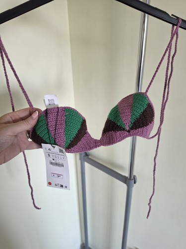 Zara crochet colourblock - crochet,