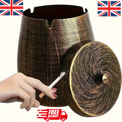 Outdoor ashtray with lid - outdoor,
