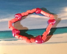 Plastic Orange Pink Acrylic