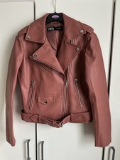 Zara women biker - zara, faux