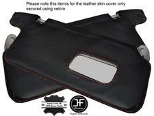 RED STICH 2X SUN VISORS