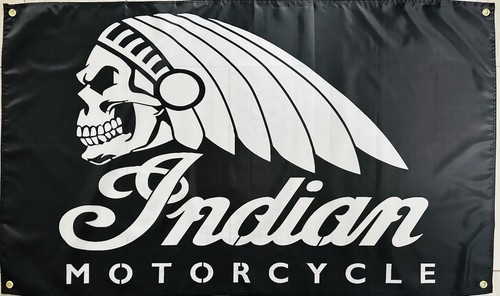 Indian motorcycle 3x5ft flag - motorcycle,