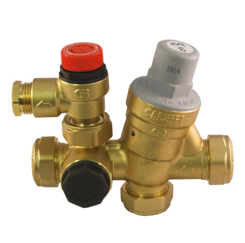 Caleffi 22mm inlet - inlet, control