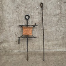 Antique Wrought Iron Garden Line
