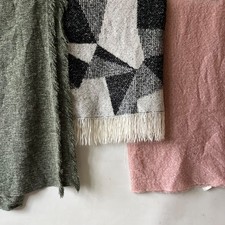 3 x Throws Blankets Paoletti
