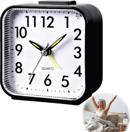 Quartz alarm clock - quartz, night