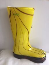 Laguna Art Glass Wellington Boot Vase,Welly Boot Vase.Cased Glass