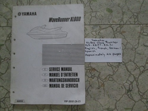 Yamaha waverunner xl800 - waverunner,