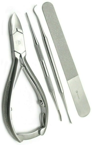 Professional podiatrist set - podiatrist,