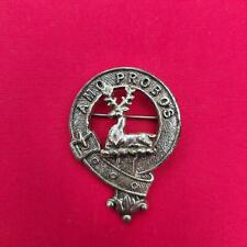 Blair Sterling Silver Clan Crest 1941 Vintage Bonnet Badge