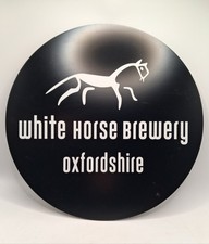 White horse brewery - horse,