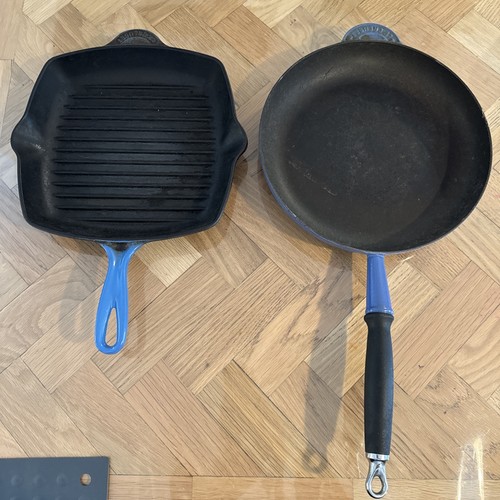 Creuset 26cm blue cast - le,